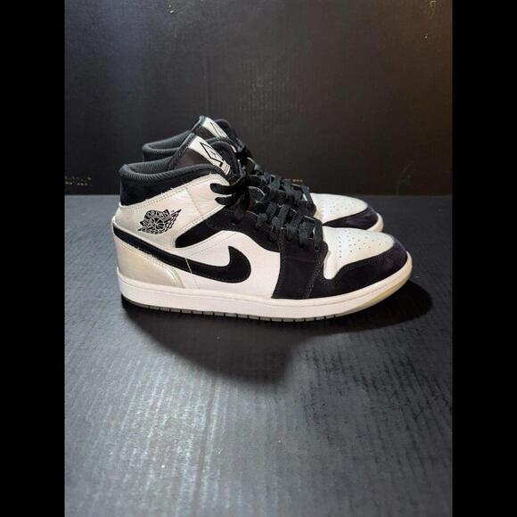 Nike Air Jordan 1 Mid SE 'Diamond' - DH6933-100 - Size 8.5 - Picture 1 of 9